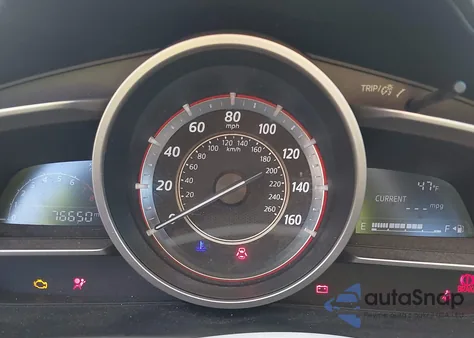 2016 Mazda Mazda3 I Touring from USA, damaged, VIN JM1BM1W75G1344743